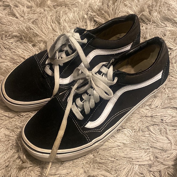 Blackand white Vans Size 7 mens - Picture 2 of 4